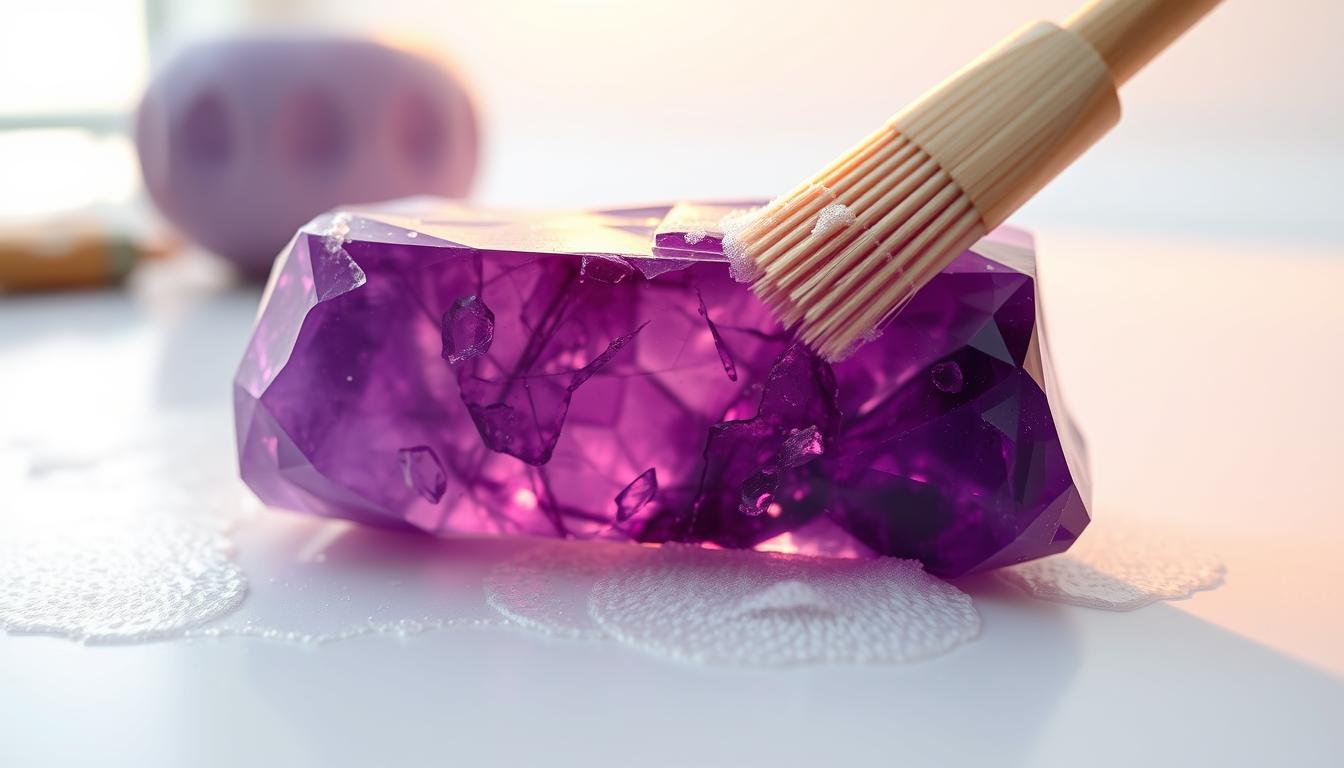 jak oczyścić ametyst